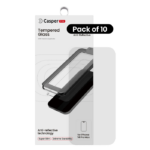 iPhone 14 Pro Max - Vidrio templado Casper Snap (paquete de 10) (AR Clear)