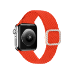 Correa deportiva de nylon para iWatch (38/40/41mm) con clip de piedra - 5