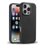 iPhone 16 Pro Max - Funda xBase by PowerPeak de cuero con MagSafe - NEGRA