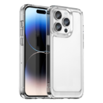 iPhone 15 Pro Max – Funda híbrida con tecnología Air Cushion (CLEAR)