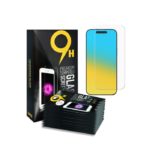 PAQUETE 10 PIEZAS/ Vidrio templado transparente para iPhone 16 Pro Max / 17 Pro Max (2.5D)