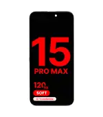 Pantalla OLED para iPhone 15 Pro Max (Aftermarket Pro: X07 Soft) (120 Hz)