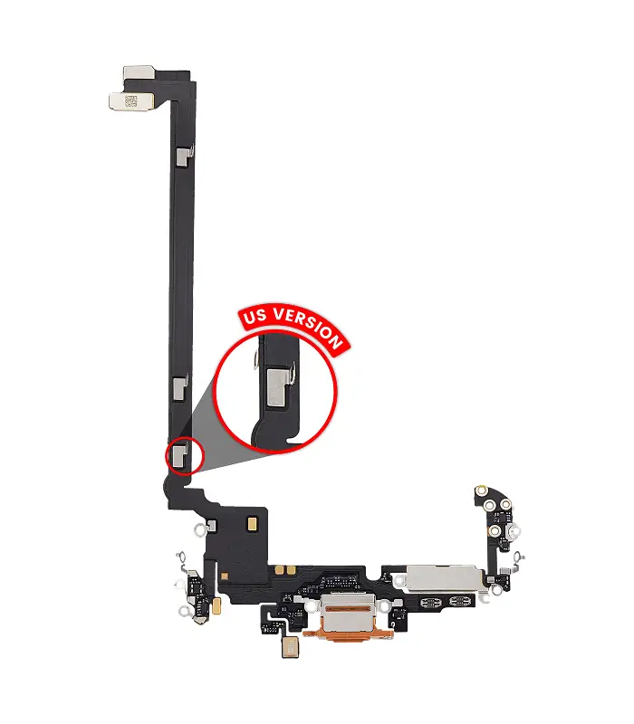 107183200346 Flex de Carga para iPhone 17 Pro Max (eSIM / mmWave) (Apple Original) (naranja cósmico) - Imagen 1
