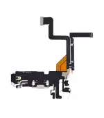 Flex de carga para iPhone 14 Pro (Aftermarket Plus) (Silver) - Imagen 2