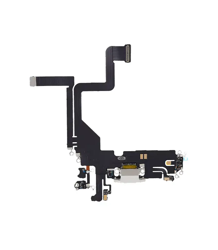 107082128687 Flex de carga para iPhone 14 Pro (Aftermarket Plus) (Silver) - Imagen 1