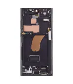 Pantalla OLED con marco para Samsung Galaxy S23 Ultra (Aftermarket Pro) (120 Hz) (EE. UU. e internacional) (Phantom Black) - Imagen 2