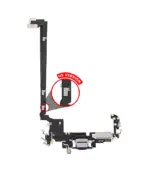 Flex de carga para iPhone 17 Pro Max (Used OEM Pull) (versión estadounidense) (azul profundo)