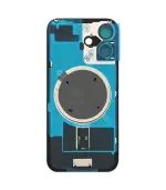 Tapa trasera para iPhone 16 con marco (Verde) - Imagen 2