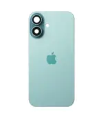 Tapa trasera para iPhone 16 con marco (Verde)