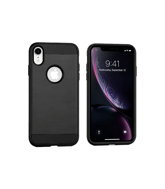 1238705726 Funda para iPhone XR color negro - Imagen 1