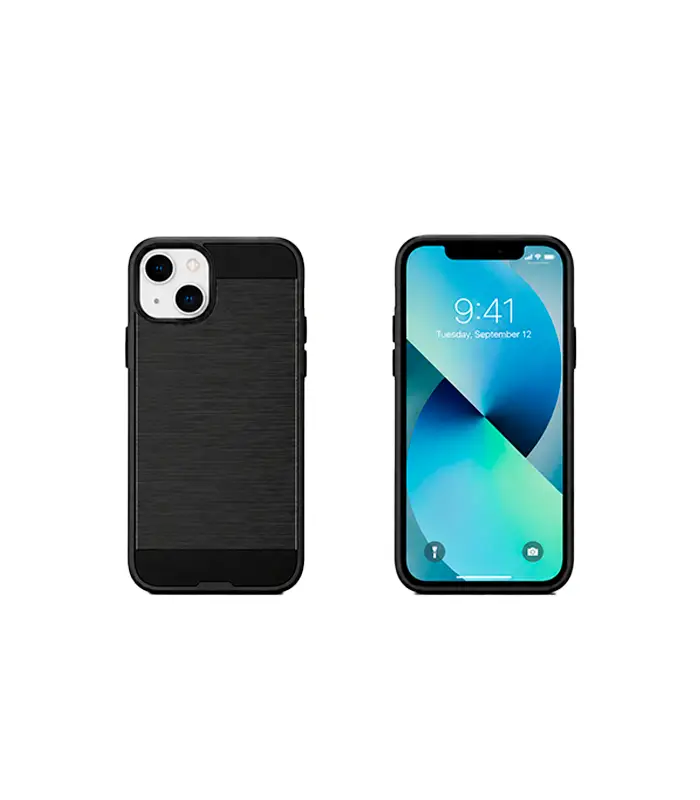 1238705738 Funda para iPhone 13 Mini color negro - Imagen 1