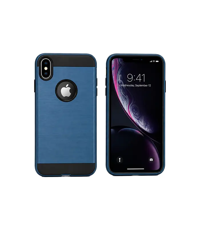 1238705750 Funda para iPhone X color azul - Imagen 1