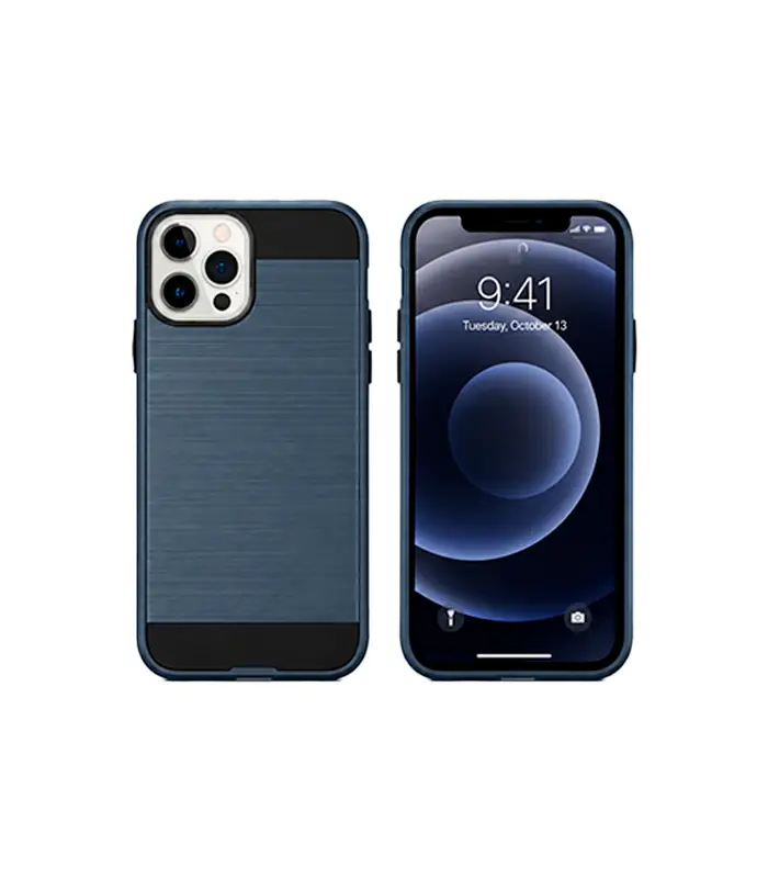 1238705780 Funda para iPhone 12 Pro Max color azul - Imagen 1