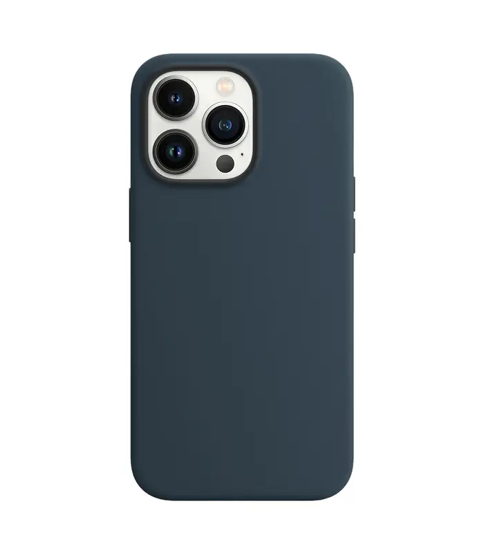 13PM-KAS-NVY iPhone 13 Pro Max – Silicon Case (AZUL) - Imagen 1