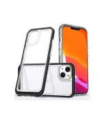 iPhone 13 Pro Max – Funda Transparente con Negro - Imagen 2