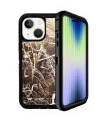 iPhone 14 / 13 – Funda resistente (CAMUFLAJE NEGRO) - Imagen 2