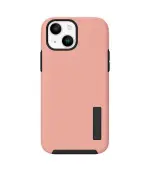 iPhone 14 / 13 – Funda de protección de doble capa (ROSA)