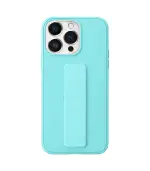 iPhone 14 Pro Max – Funda con soporte (VERDE AZULADO)