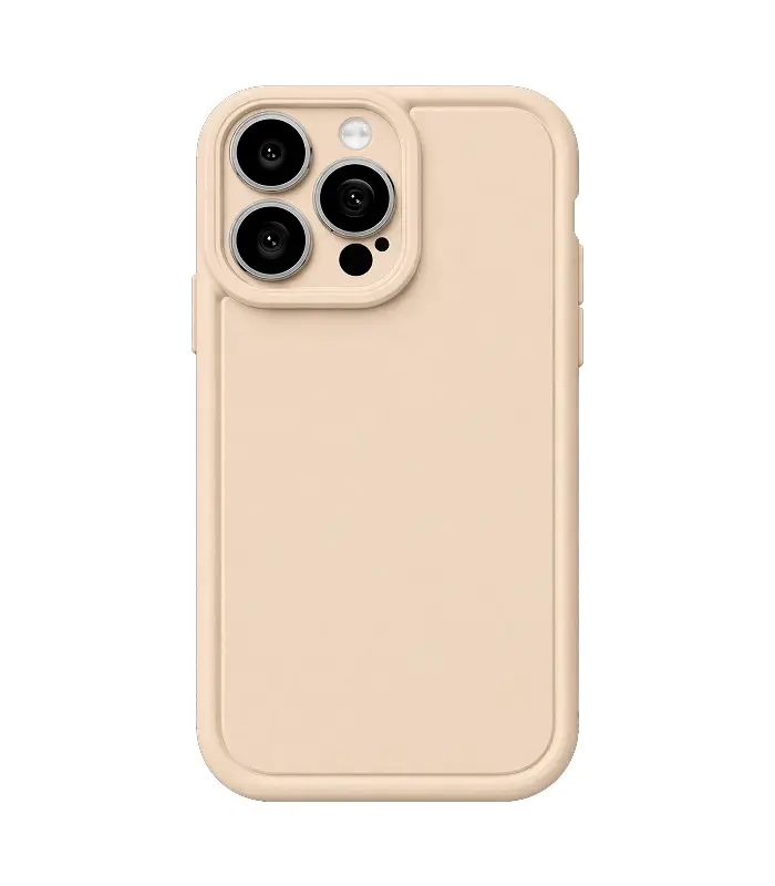 15P-BSCC-3 iPhone 15 Pro – Funda completa (BEIGE) - Imagen 1