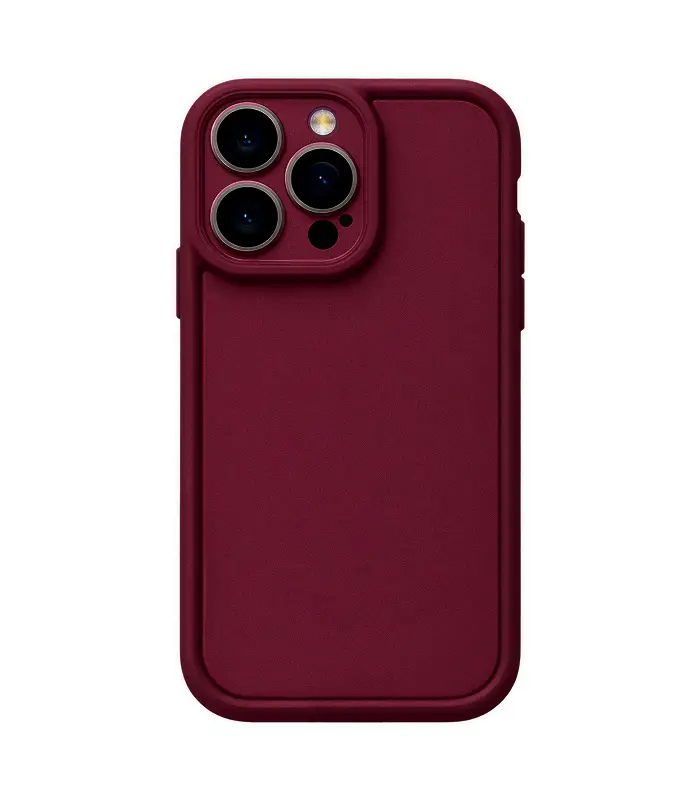 15P-BSCC-5 iPhone 15 Pro – Funda completa (VINO TINTO) - Imagen 1