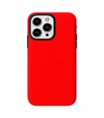 iPhone 15 Pro – Funda de doble capa (ROJO)
