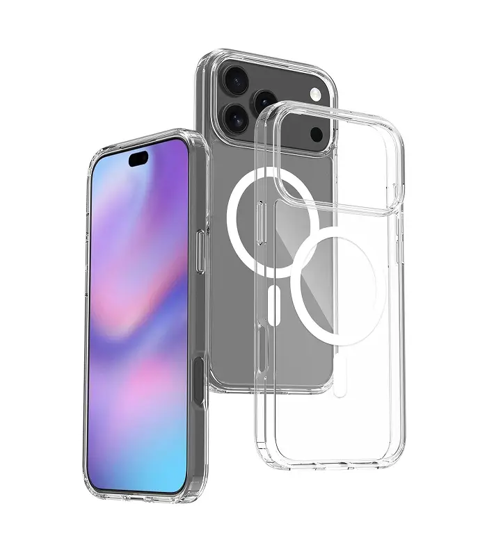 17PM-LMSC-1 Funda iPhone 17 Pro Max Transparente con MagSafe - Imagen 1