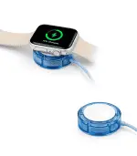 GRADO A/Sin Empaque Cargador USB-C para Reloj Color Azul Claro - Imagen 2