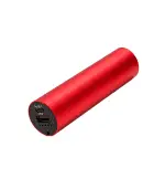 GRADO A/Sin Empaque Power Bank 5000 mAh Color Rojo con Linterna - Imagen 2