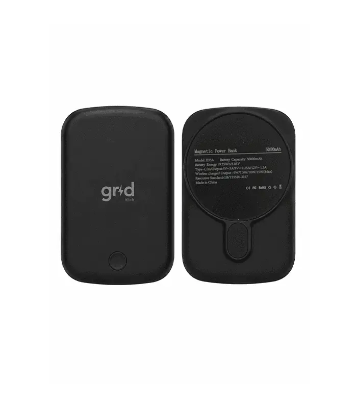 305071351018901 Grados A/SIN EMPAQUE-Power Bank 5000 mAh con MagSafe USB-C Color Negro - Imagen 1