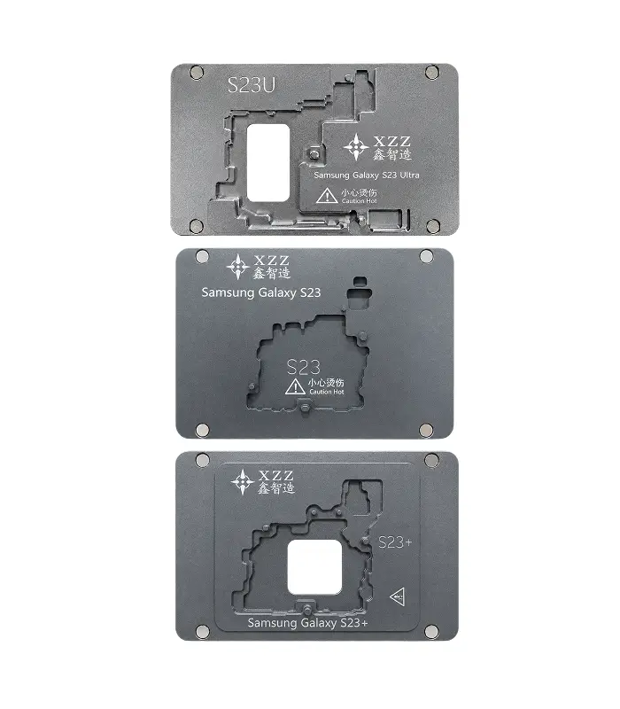 Molde para Galaxy S23 / S23 Plus / S23 Ultra (juego de 3 piezas) Precalentadora XinZhiZao L2027