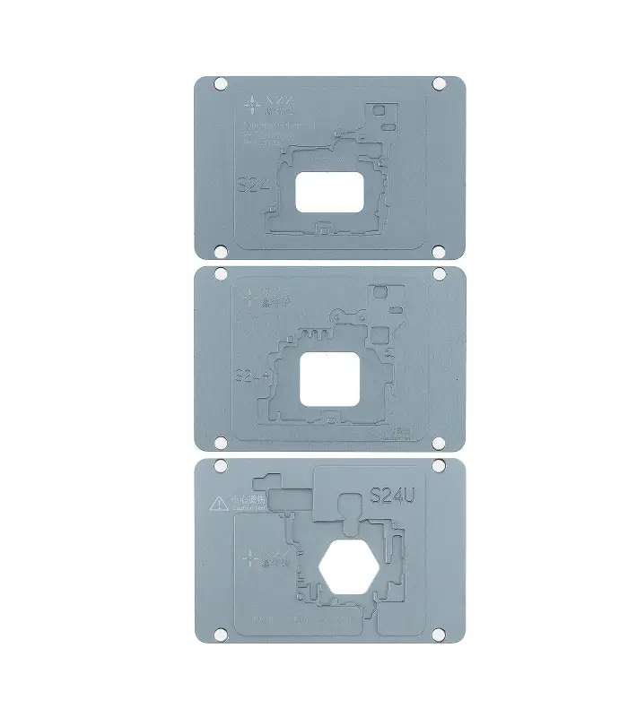 Molde para Galaxy S24 / S24 Plus / S24 Ultra (juego de 3 piezas) Precalentadora XinZhiZao L2023