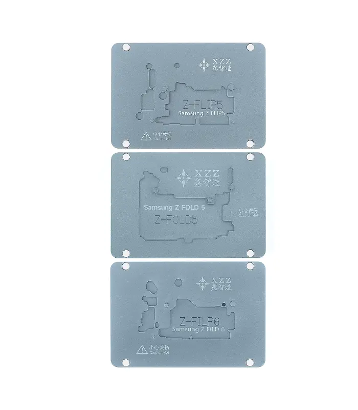 Molde para Galaxy Z FOLD 5 / Z FLIP 5 / Z FLIP 6 (juego de 3 piezas) Precalentadora XinZhiZao L2024