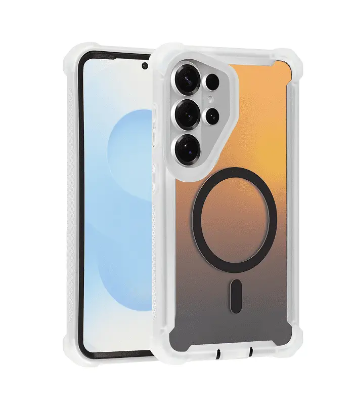 S26U-NBA-BLK Funda S26 Ultra Tornasol naranja-transparente - Imagen 1