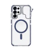 Funda para samsung S26 Ultra transparente soporte de cámara - AZUL - Imagen 3