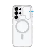 Funda para samsung S26 Ultra transparente soporte de cámara - Imagen 3