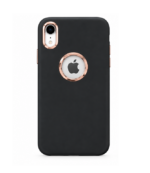 Funda Iphone XR negro-dorado