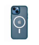 Funda Iphone 13 verde con magsafe blanco