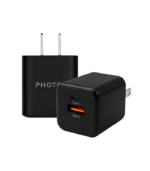 Grado A/ Sin empaque Adaptador PHOTON negro USB-A/USB-C 35W