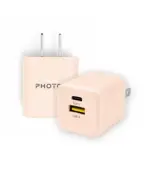 NUEVO/Sin Empaque Adaptador USB-A / USB-C 35W Color Rosado (Photon)