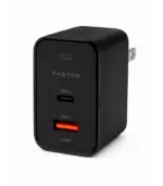 NUEVO/Sin Empaque Adaptador USB-A / USB-C 65W Color Negro (Photon) - Imagen 3