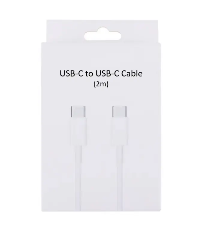 ACE-USB-TC2TC-2M-WB CABLE USB-C A USB-C 2M (BLANCO) - Imagen 1