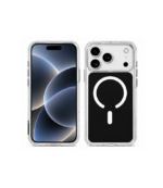 Funda 17 transparente-negro con magsafe blanco - Imagen 2