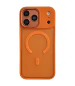Funda 17 pro Max/18 Pro Max con magsafe naranja