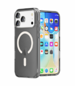 Funda 17 pro Max/18 Pro Max gris oscuro con magsafe blanco - Imagen 2