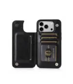 Funda/Tarjetero 17 pro Max  color negro - Imagen 2