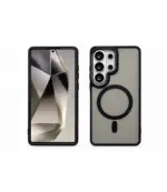 Funda samsung s26 ultra matte con magsafe y borde negro - Imagen 2