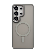 Funda samsung  s26 ultra matte con magsafe y borde gris