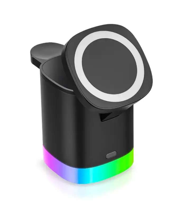 Cargador 3 en 1 15W CON RGB