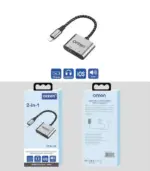 Adaptador 2 en 1 Lightning a AUX y Audífonos - Imagen 2