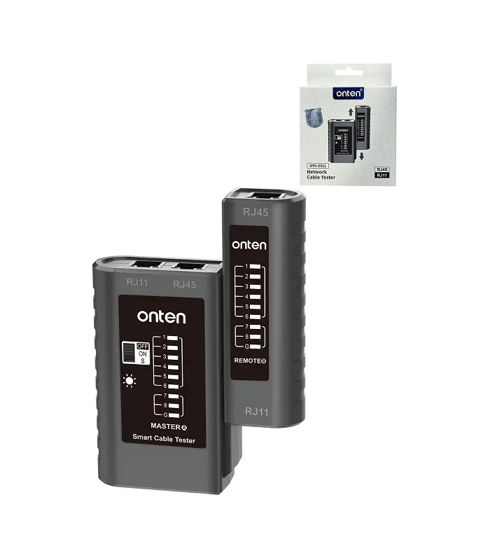 OTN-E921 Probador de Cables de Red Onten RJ45 / RJ11 - Imagen 1